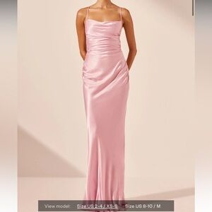 Shona Joy La Lune Lace Back Dress